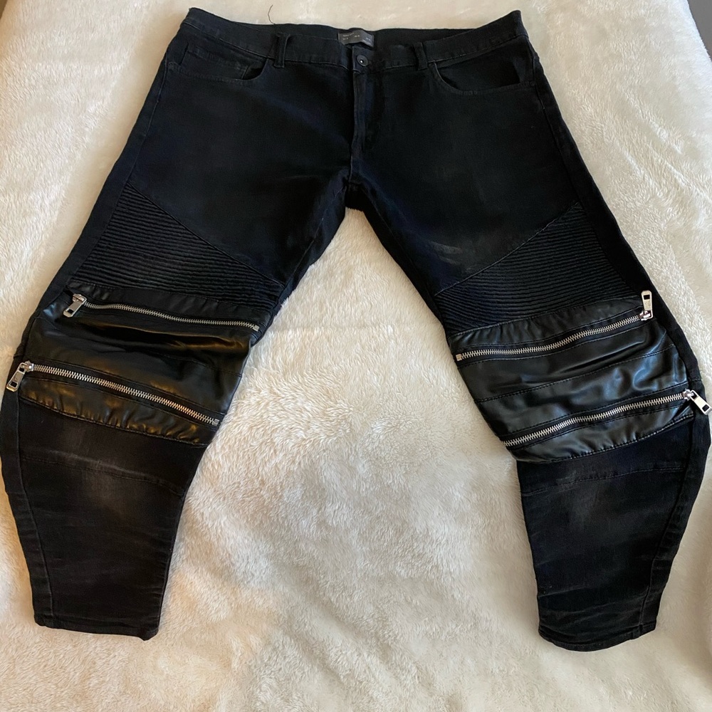 Men’s slim fit Biker Jeans